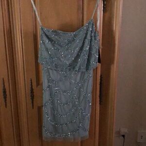 NWOT - Aidan Mattox beaded dress